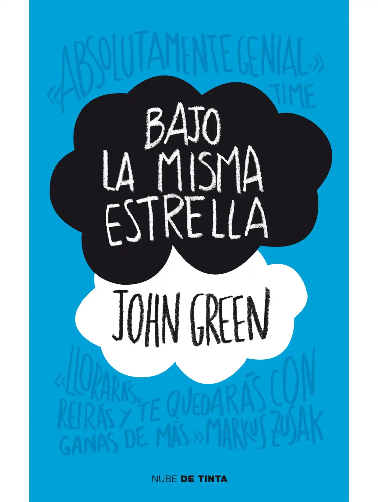 Portada del libro "Bajo la misma estrella" de John Green, uno de los libros de romance juvenil más populares y conmovedores.